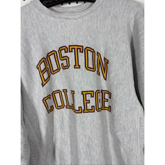 Champion woman’s vintage 90’s reverse weave Boston college sweatshirt size XXL - Picture 3 of 7